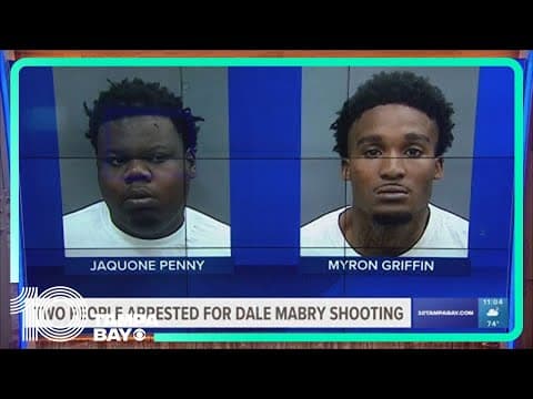 Tampa police arrest 2 in connection with shooting on N Dale Mabry Highway