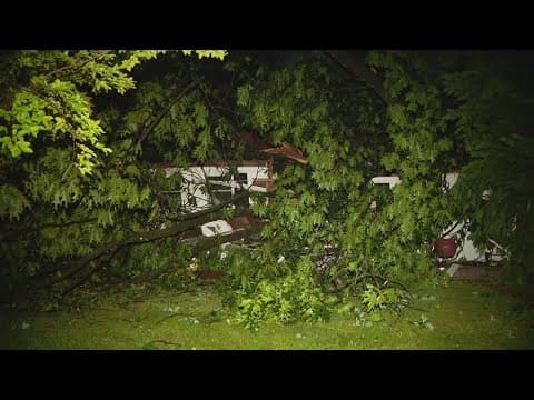 Sky9: Montgomery County storm damage
