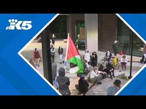 Protesters occupy UW engineering building