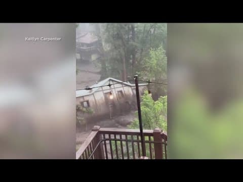 3 dead, house swept away as flash flooding hits mountain village in New Mexico