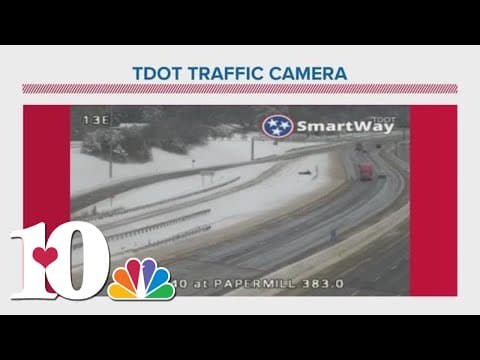 Conditions improving on main roads and interstates across East Tennessee after massive snow