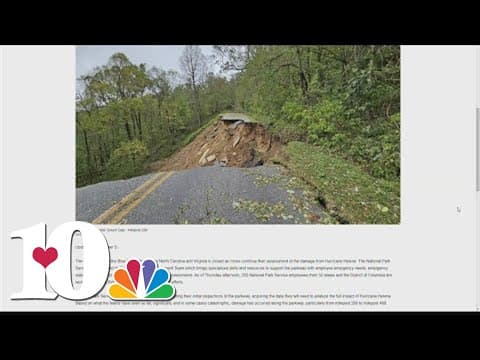 NPS: Blue Ridge Parkway closed after Hurricane Helene
