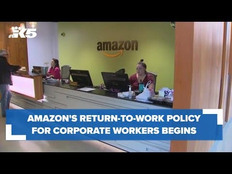 Amazon's return-to-office policy begins