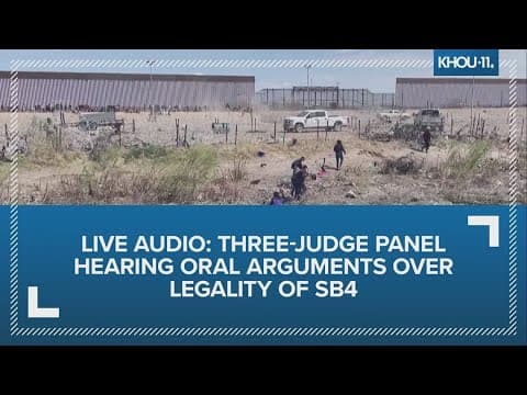 Federal appeals court hears arguments over Texas Senate Bill 4