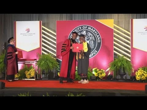 75-year-old graduates college in emotional ceremony