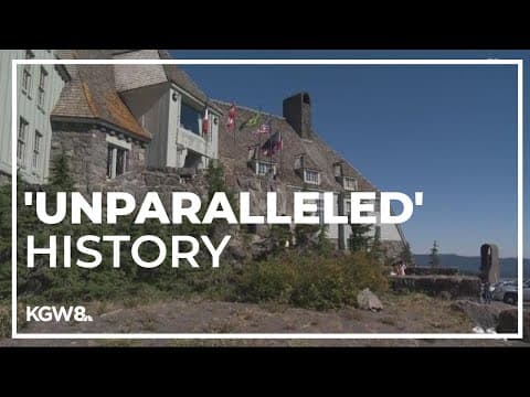 Timberline Lodge's history dates back to 1930s