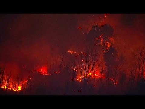 Rain helps control brush fires in Virginia