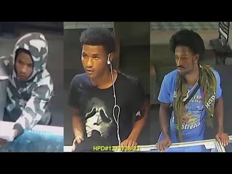 Trio caught on camera robbing north Houston jewelry store