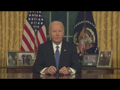 President Biden delivers final address to nation