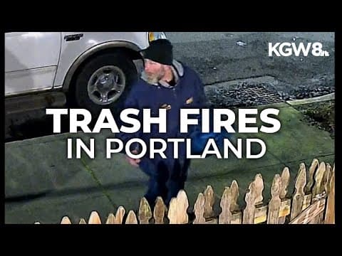 Portland's St. Johns neighborhood hit by string of trash fires