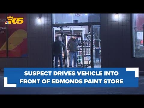 BREAKING: Edmonds police investigating burglary