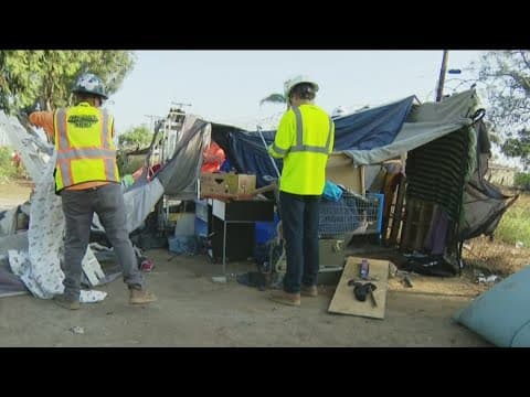 Chula Vista mayor wants city workers to clear freeway encampments