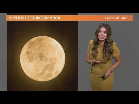 A super blue moon was visible last night. Here's what you need to know