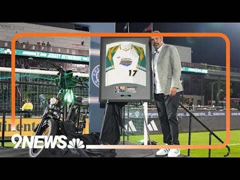 Colorado Rapids retire jersey of Marcelo Balboa