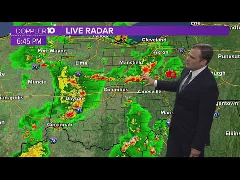 Severe Thunderstorm Watch for many counties in central Ohio