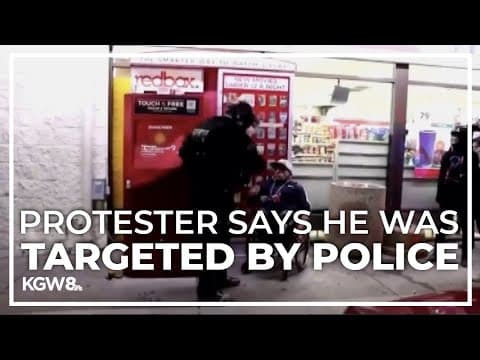 Portland man awaits settlement after officers shoved him in wheelchair during protest