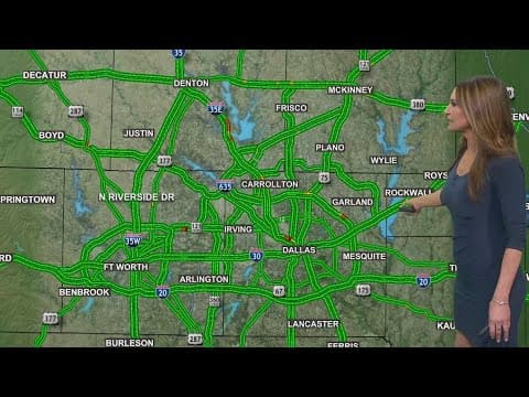 DFW Traffic: Slowdown on I35E near the medical district