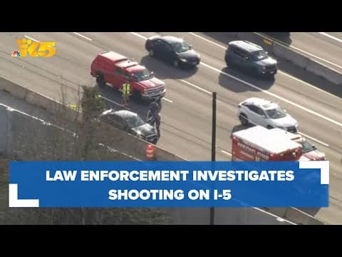 Shooting shuts down NB I-5 between Kent, SeaTac