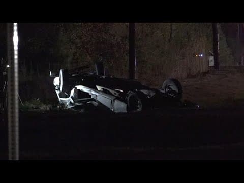 Man charged with murder in rollover crash that killed his 10-year-old son in Huffman, court docs sho