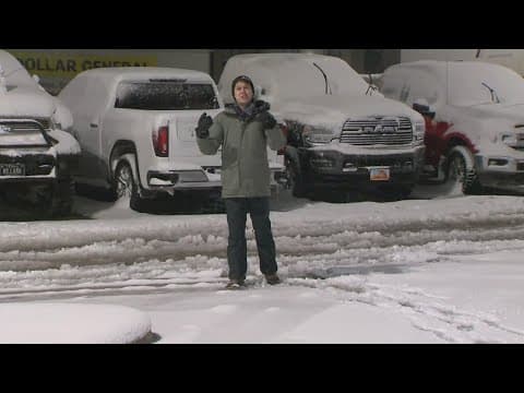 Slushy roads create hazardous conditions on North Texas roads