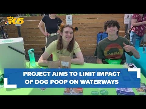 Maritime High School student's project aims to reduce dog poop impact on waterways