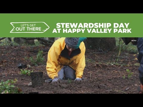 Stewardship Day hosted at Scouters Mountain Nature Park in Happy Valley