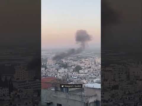 Israel-Hamas War: Aftermath of drone attacks near hospital in Jenin
