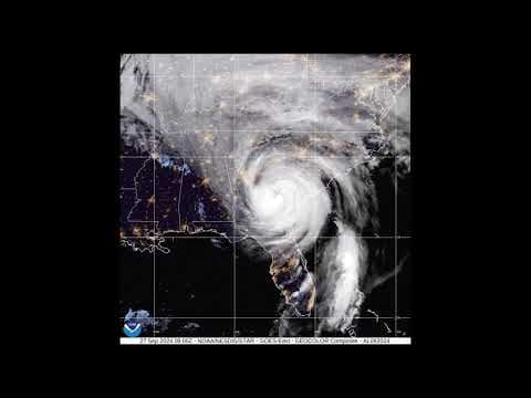 Helene weakens to tropical storm while moving north from Florida to Georgia