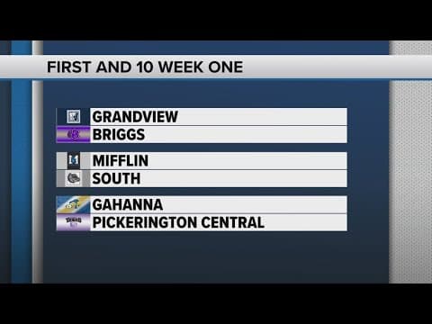 First & 10: Week 1 preview