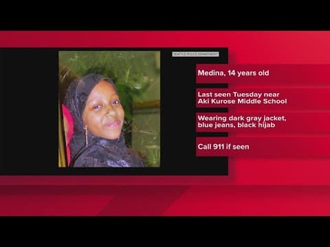 Seattle police looking for missing teen