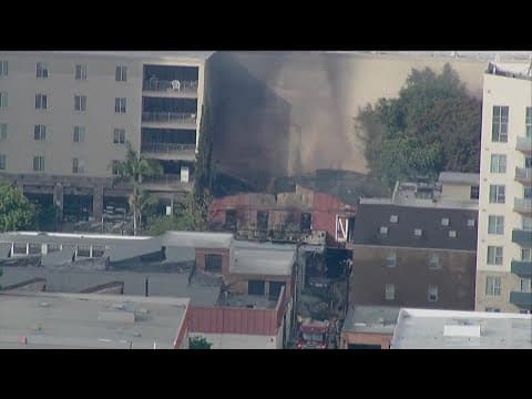 3-alarm fire on Market Street prompts evacuations at senior apartment complex