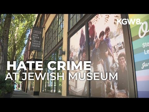 Swastikas drawn on Oregon Jewish Museum