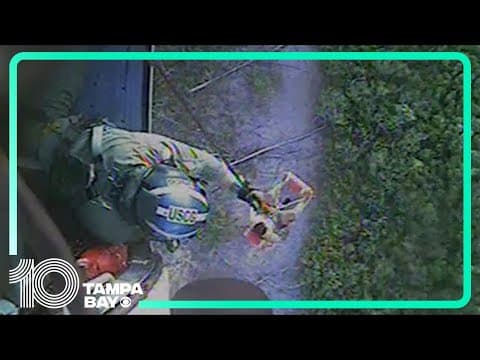 US Coast Guard, Pasco County deputies rescue man from Anclote Keys mangroves