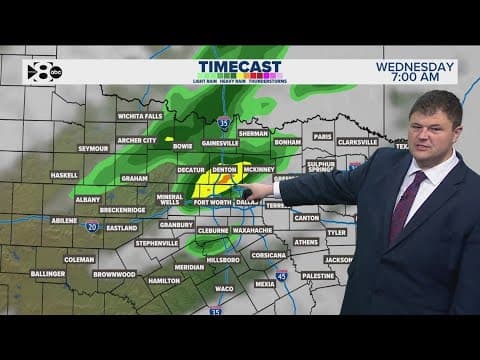 DFW Weather: Severe storms possible later this week, but calm start Monday