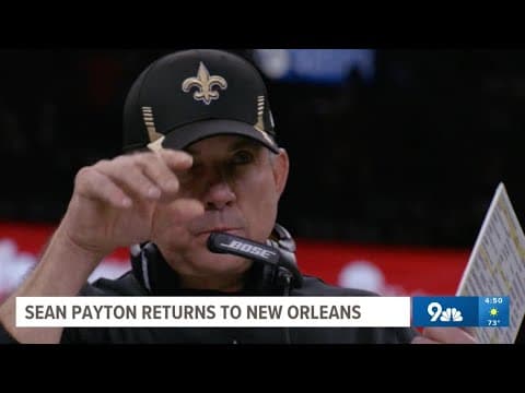 Sean Payton to make return to New Orleans