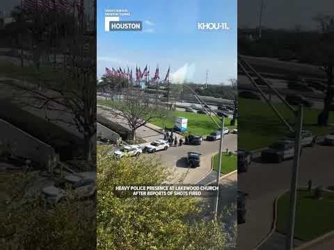 BREAKING: Reports of shots fired at Houston's Lakewood Church #shorts #short