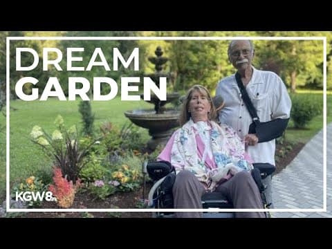 Friends help woman with ALS create her dream garden