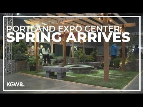 Portland's Spring Home & Garden show underway amid weather conditions