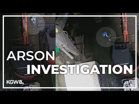 Fires set at Portland mass homeless site investigated as arson