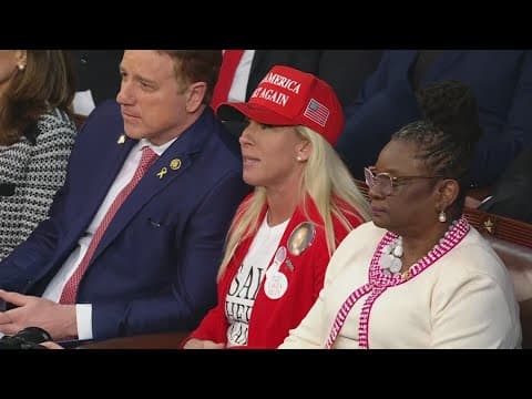 Marjorie Taylor Greene interrupts President Joe Biden during State of the Union