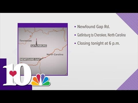 Newfound Gap Road closing temporarily