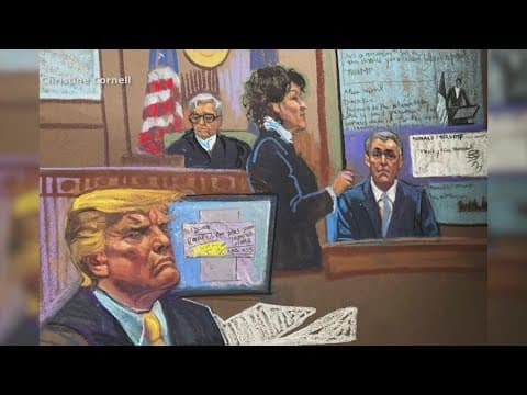 Former Prseident Donald Trump 'hush money' trial update: High-profile Republican allies show up