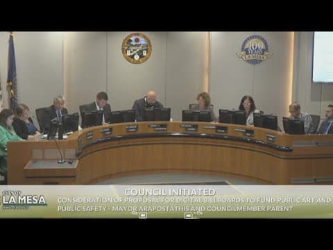 La Mesa City Council set to vote down digital billboard proposal