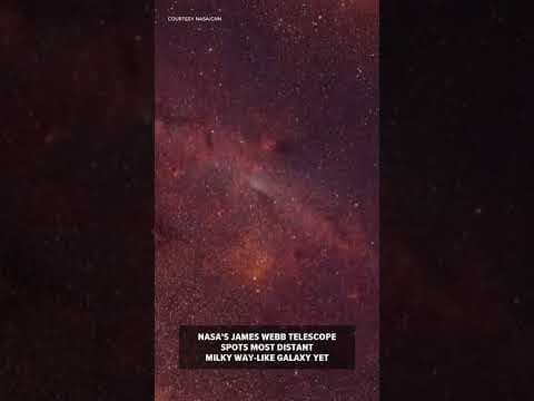 Scientists believe the galaxy formed soon after the "Big Bang," about 13.8 billion years ago.