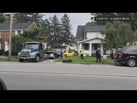 Abducted baby dies after suspect crashes car into northwest Ohio home