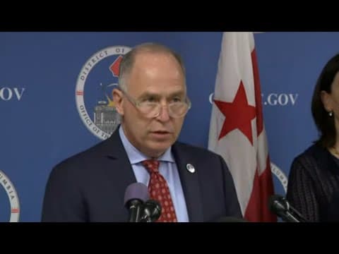 DC Attorney General Brian Schwalb announces new legislation focused on youth crime