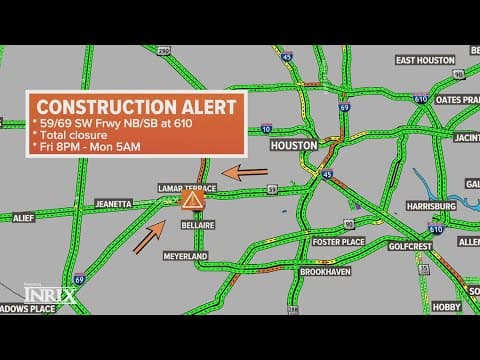 Another weekend, another closure of the Southwest Freeway at the West Loop