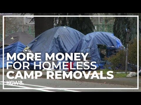 Gov. Kotek directs more money for homeless camp removals on ODOT property