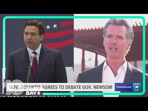 DeSantis agrees to debate Newsom on Fox News