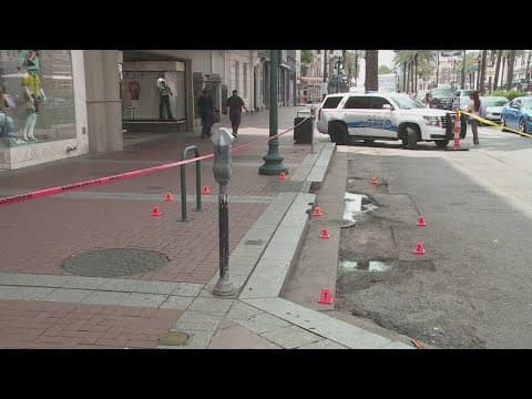 Suspect arrested for Canal Street triple shooting